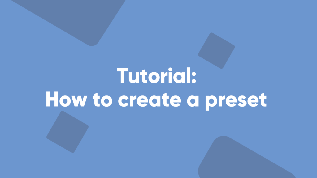 betpractice studio how to create a preset tutorial