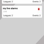 Betpractice android app football active alarms notifications how to guide step 2