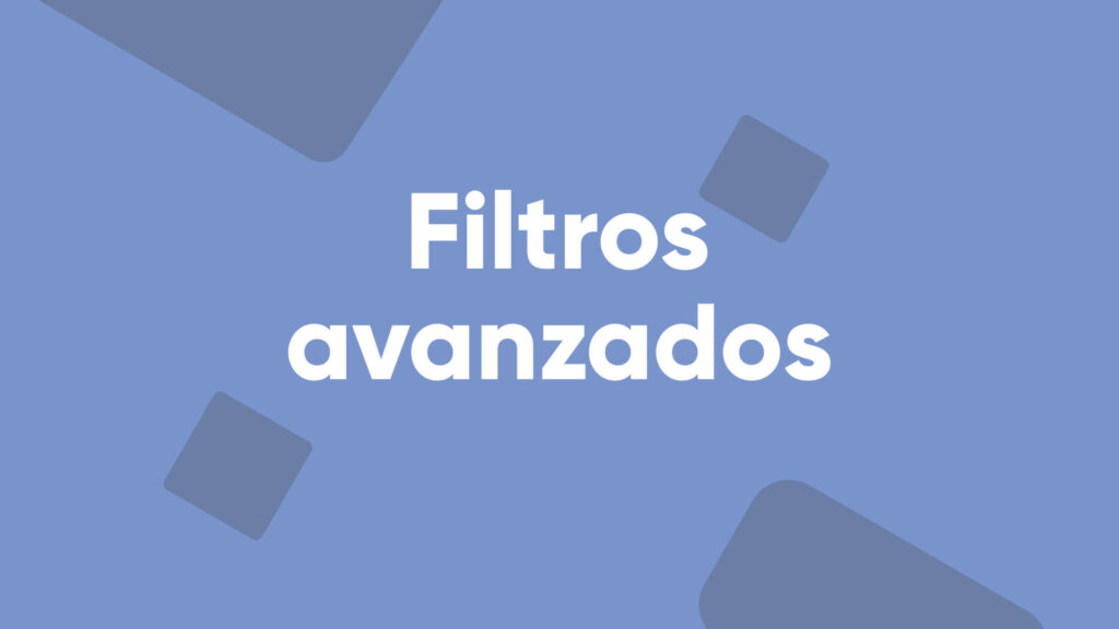 tutorial filtros avanzados betpractice