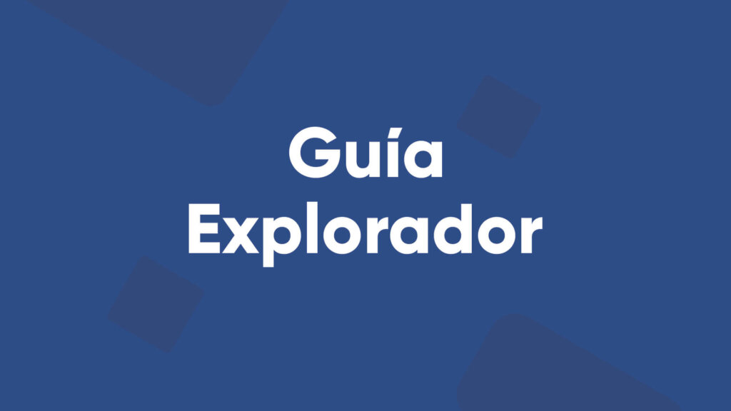 guía explorador